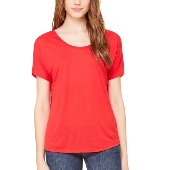 NWT XOXO Off the Shoulder T-shirt - Picture 2 of 4